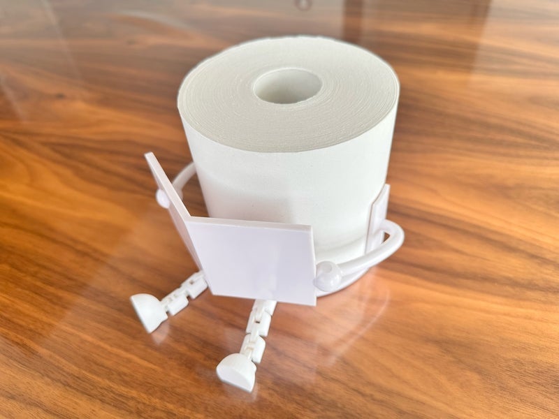 足が可愛いペーパーのストックの画像