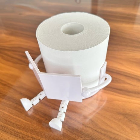 足が可愛いペーパーのストックの画像