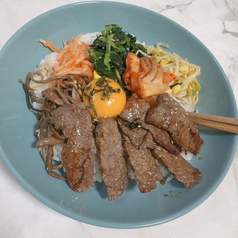 受験生の娘に好評の焼肉ビビンバの画像