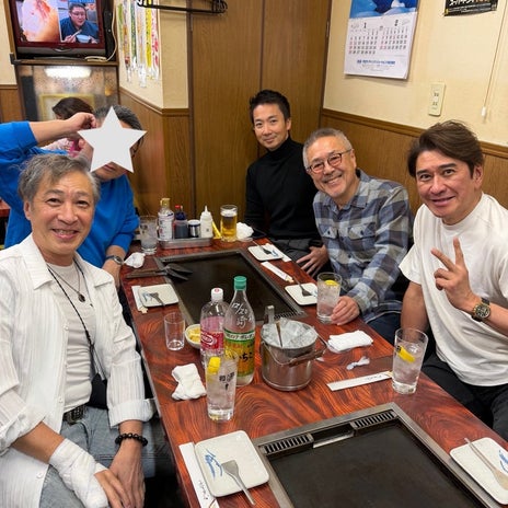 川崎麻世 凄い方々と男子会を開催の画像