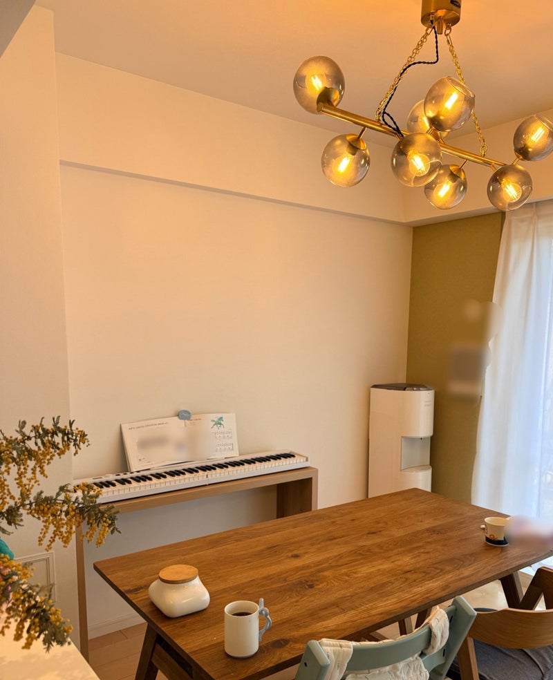 弾く機会が格段に増えたテーブルの画像