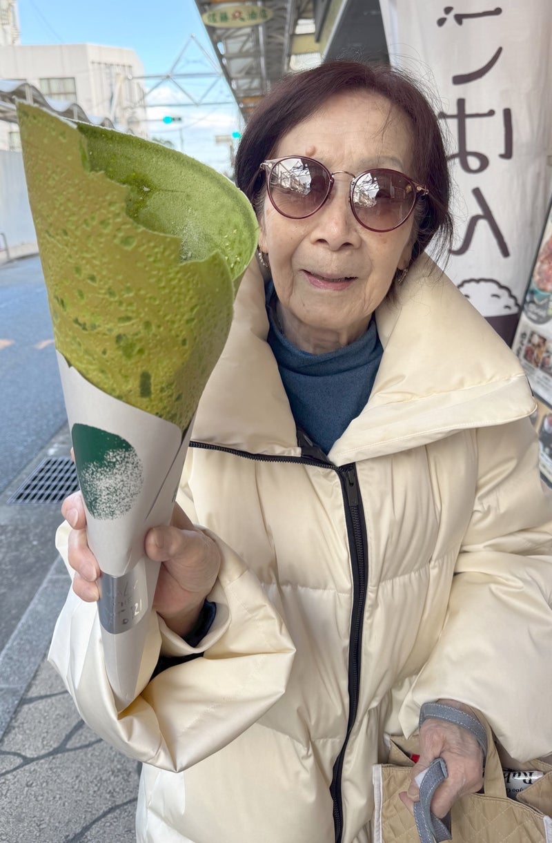 可愛くてつい並んで買った桜ラテの画像