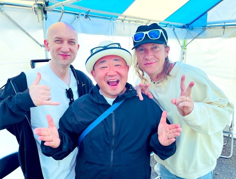 再会したMONKEY MAJIKと3shot