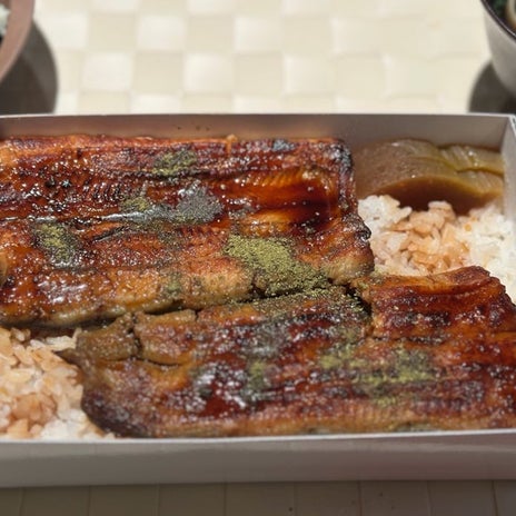 柏木由紀子 ごほうびはテイクアウト鰻の画像