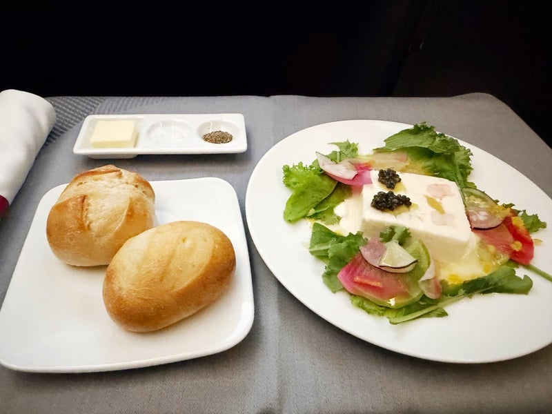 團十郎 嬉しい機内食だった事の画像