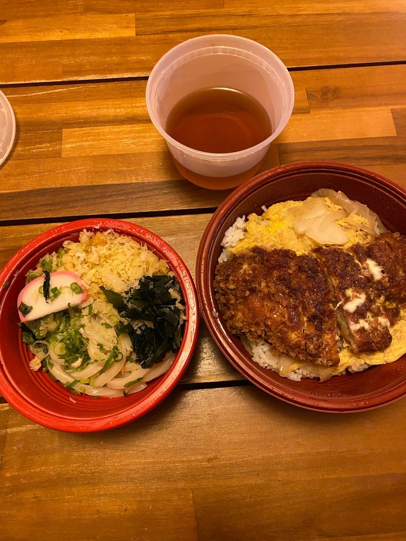 野沢直子 頼んじゃったカツ丼セットの画像
