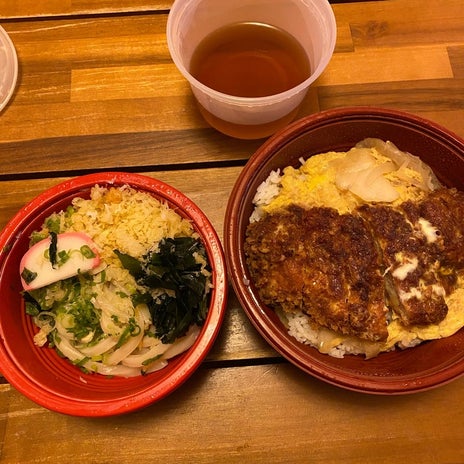 野沢直子 頼んじゃったカツ丼セットの画像