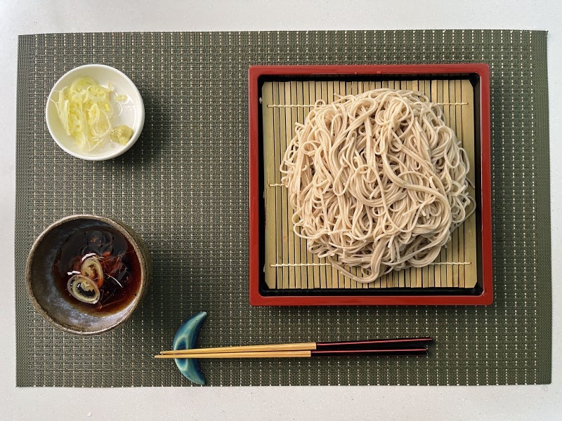 そば湯まで美味しいお土産の蕎麦の画像