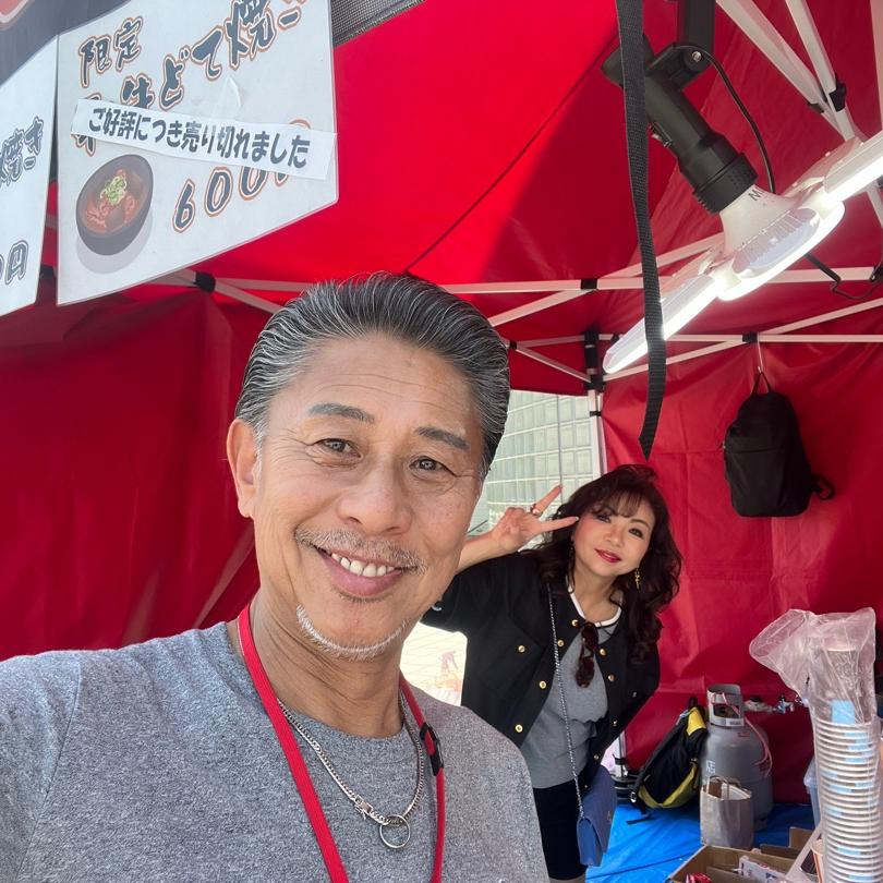タクシーで来てくれた妻・モモコ
