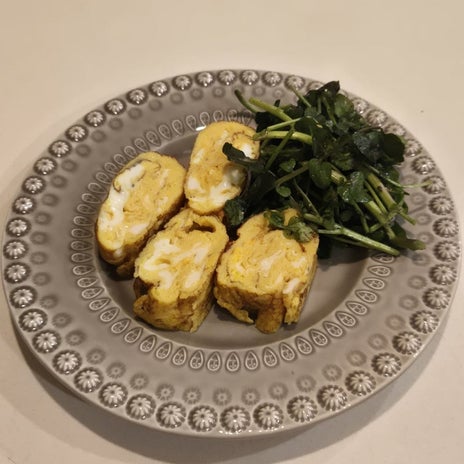 またまた作った茅乃舎の厚焼き玉子の画像