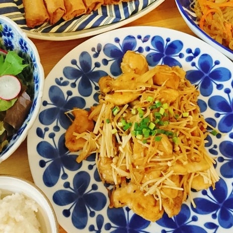 細川直美 夕食に作った鶏胸肉料理の画像