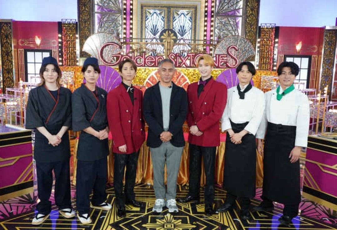 團十郎 SixTONESとの集合shot