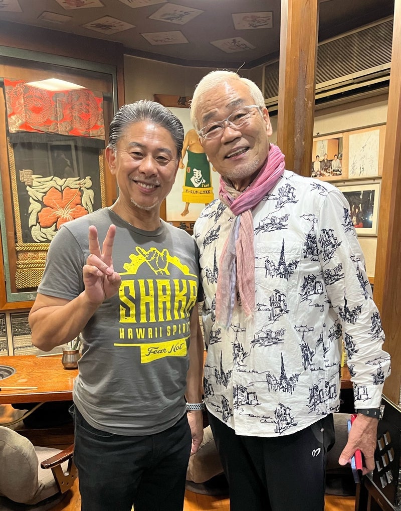 モモコ夫 昔ゴルフご一緒した師匠来店の画像