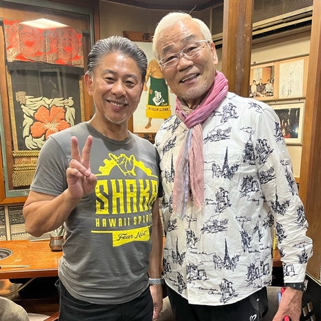 モモコ夫 昔ゴルフご一緒した師匠来店の画像