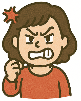 私を見て鼻で笑い去ったママ友の画像