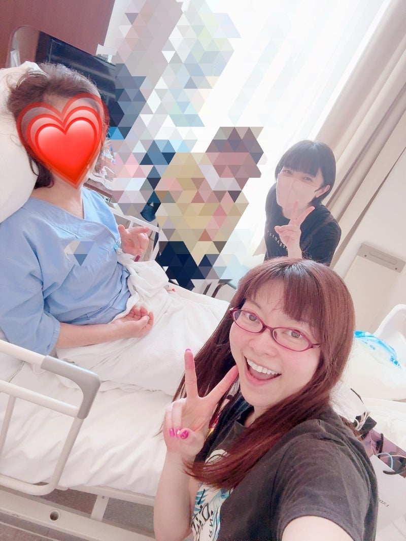 お母さんがよくなっていて嬉しい驚きの画像