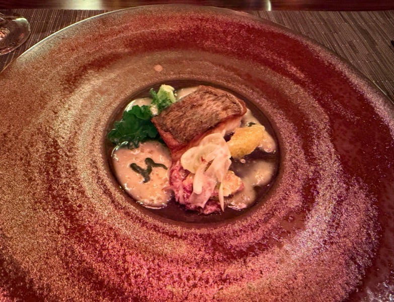 レストランの感激した心遣いの画像