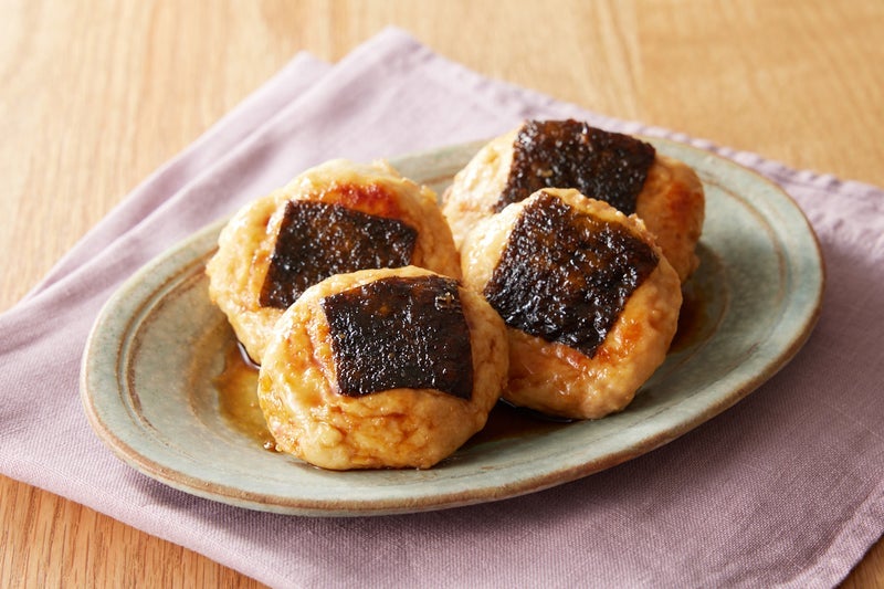 フライパンで完結する海苔巻きつくねの画像