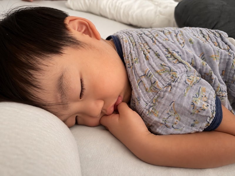 桃 可愛すぎる子供達の寝顔写真の画像