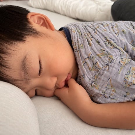 桃 可愛すぎる子供達の寝顔写真の画像