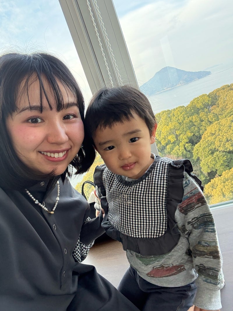 宮島で人生初の人力車に乗った結果の画像