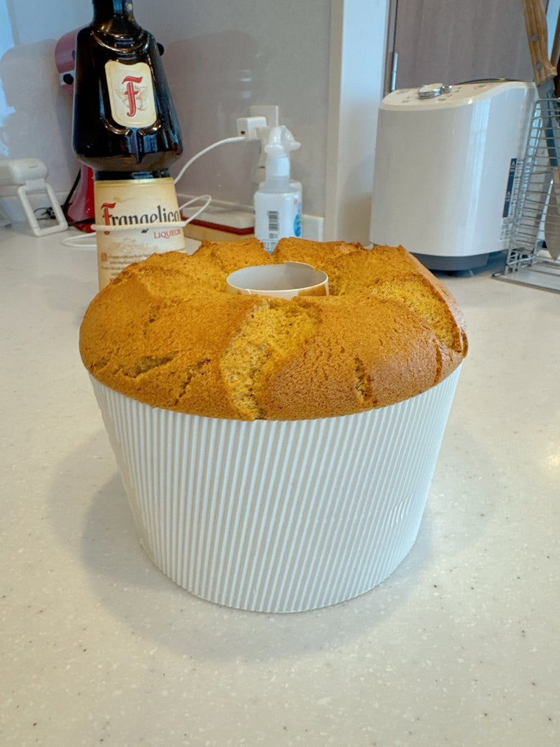 小倉優子 膨らんだ紅茶シフォンケーキの画像