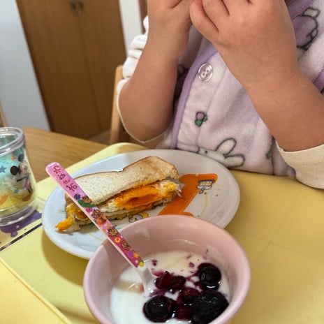 ついに20キロになった4歳年少の娘の画像