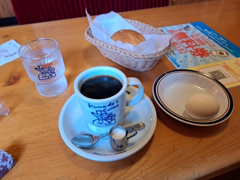 久々に行ったコメダとバーガーキングの画像