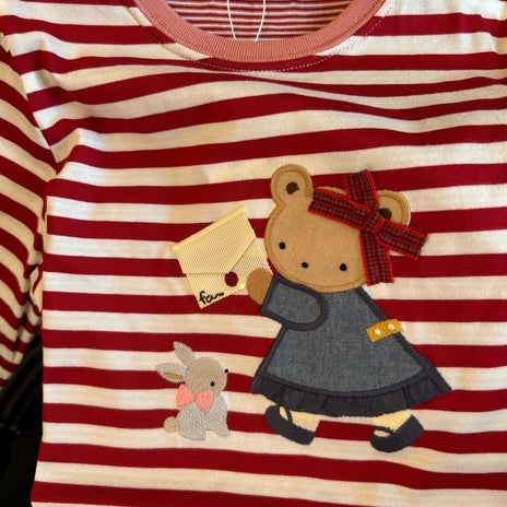 旅行帰りに主人が買ったお洋服の画像
