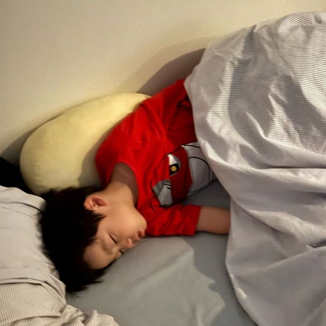 だいた 腕が伸びたなぁと思った朝の画像