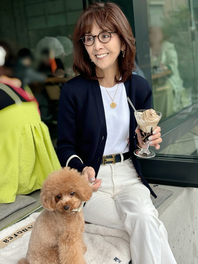 柏木由紀子 食べに行った大好物の画像