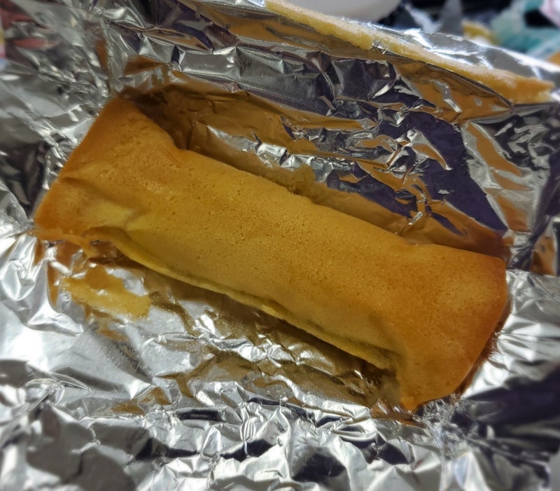 オイル交換で出てきた美味しいお菓子の画像