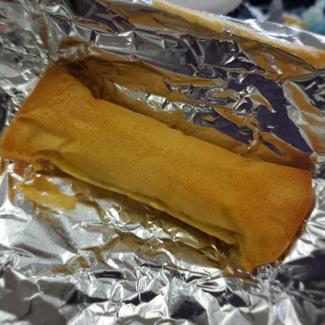 オイル交換で出てきた美味しいお菓子の画像