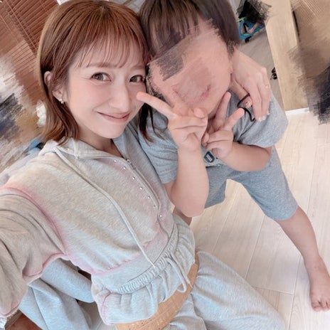 辻希美 運動会後くら寿司で昼食の画像