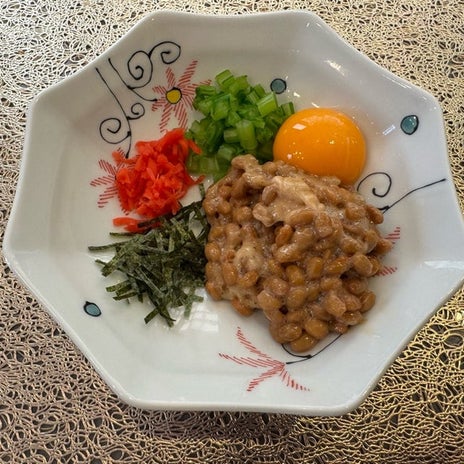堀ちえみの夫 美味しい納豆ごはんの画像