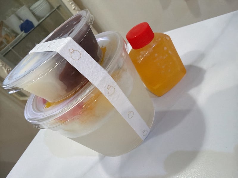 渡辺美奈代 店オススメのあんみつの画像