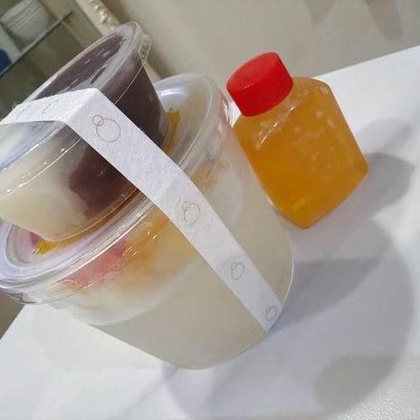 渡辺美奈代 店オススメのあんみつの画像