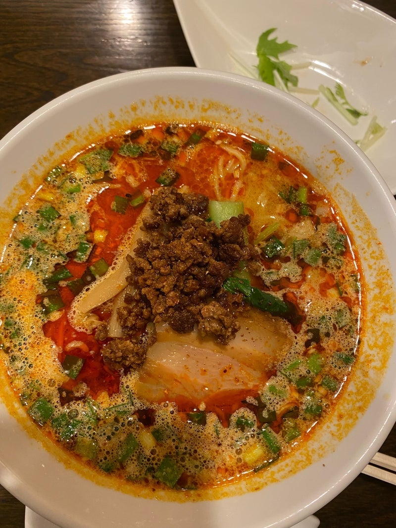 久しぶりに食べた美味しい担々麺の画像