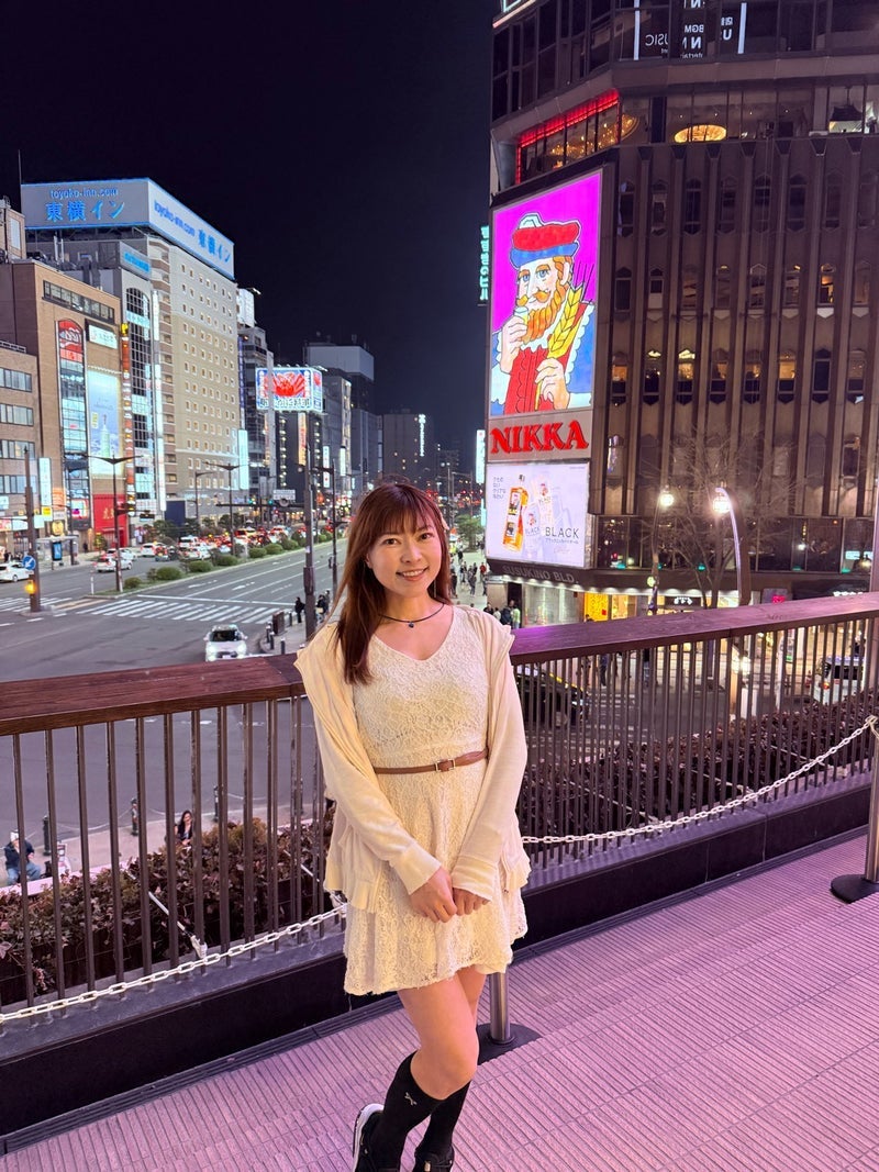 新しくなった看板のフォトスポット発見の画像