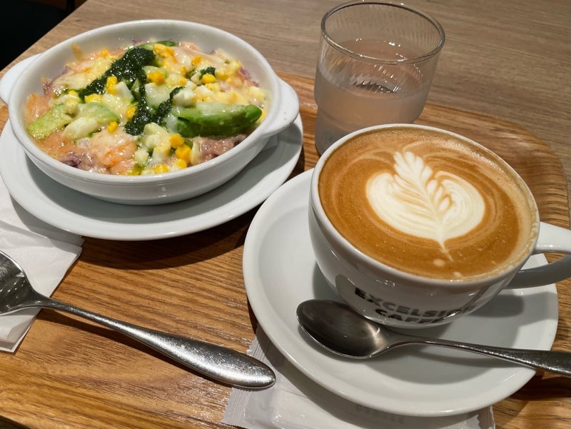 ゆっくり寛げるカフェの美味しいドリアの画像
