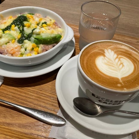 ゆっくり寛げるカフェの美味しいドリアの画像