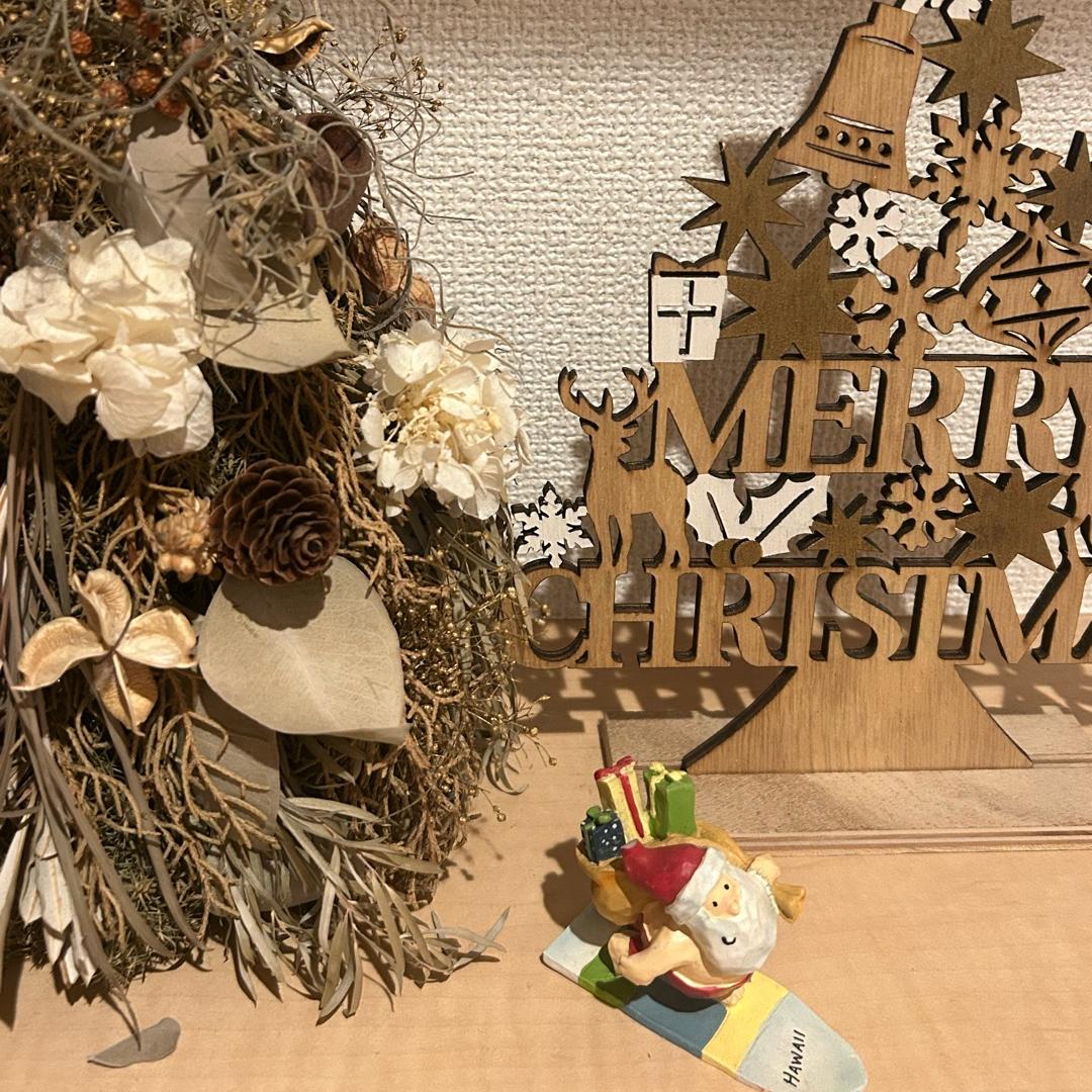 我が家では毎年恒例のXmasグッズの画像