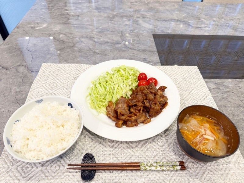 堀ちえみ 息子のガッツリ生姜焼きの画像