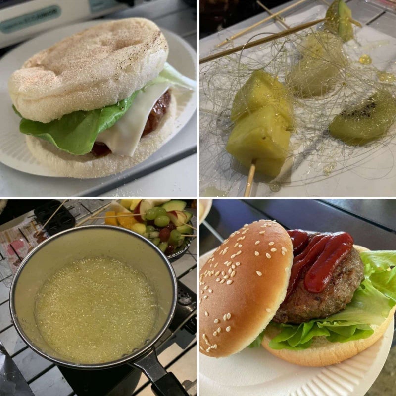 ママパパも簡単な春キャンプのご飯の画像