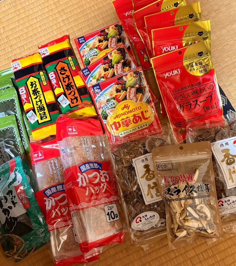上娘に頼まれ日本で購入した物の画像