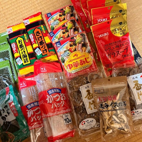 上娘に頼まれ日本で購入した物の画像