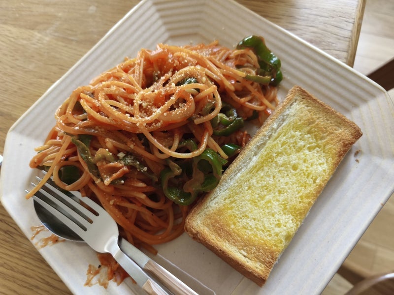 朝から大不評だったナポリタンの画像