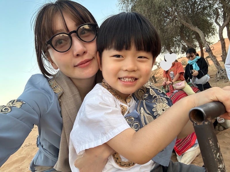 桃 長男のドバイでの目標達成体験の画像