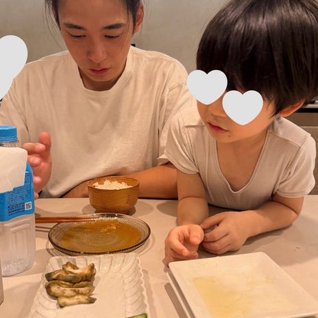 桃 息子が小躍りして喜んだ西京焼の画像
