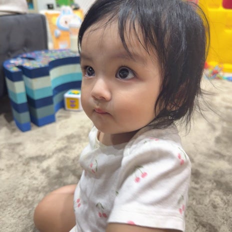 川崎希 1番早起きな次女の運動の画像